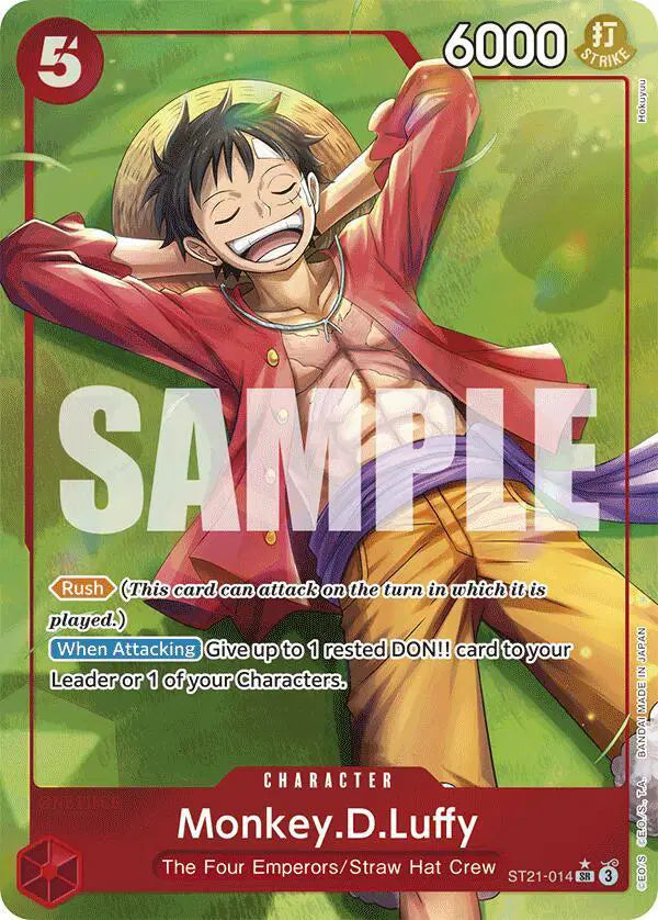 Monkey.D.Luffy (014) (Parallel) - ST21-014 - Starter Deck EX: Gear 5
