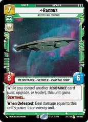 Raddus - Holdo's Final Command - JTL-104 - Jump to Lightspeed