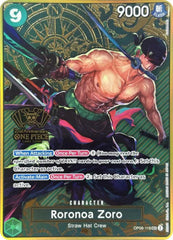 Roronoa Zoro (One Piece Japanese Version 2nd Anniversary Set) - OP06-118 - One Piece Promotion Cards