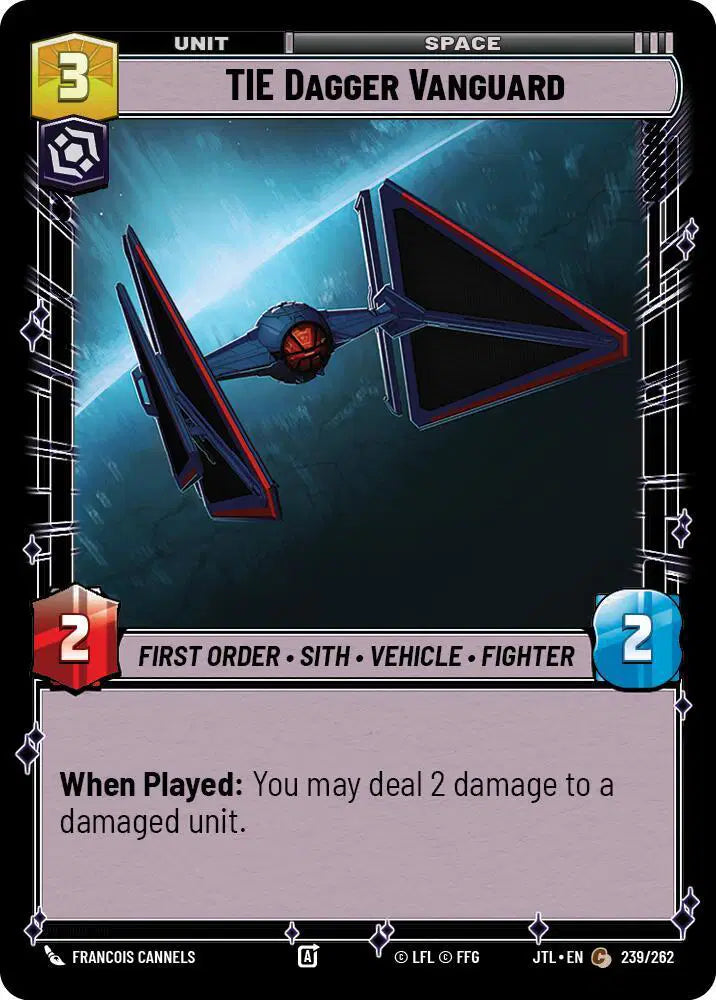 TIE Dagger Vanguard - JTL-239 - Jump to Lightspeed