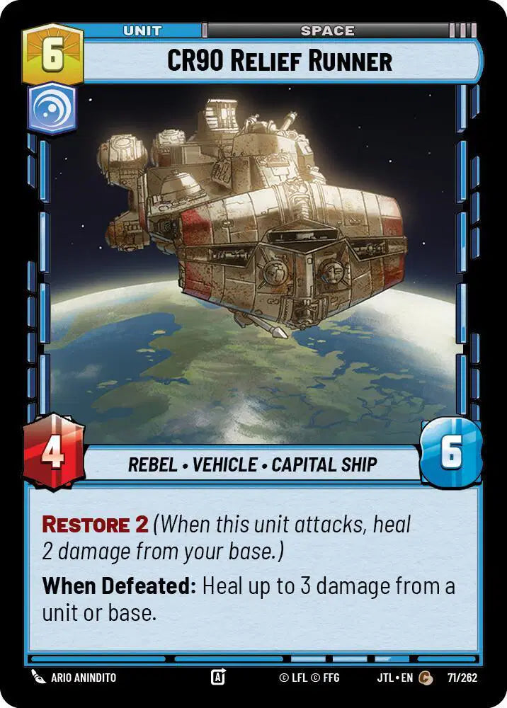 CR90 Relief Runner - JTL-071 - Jump to Lightspeed