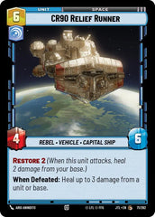 CR90 Relief Runner - JTL-071 - Jump to Lightspeed