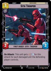 Sith Trooper - JTL-238 - Jump to Lightspeed