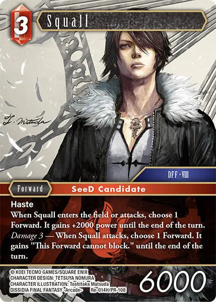Squall - Re-014H/PR-108 - Legacy Collection