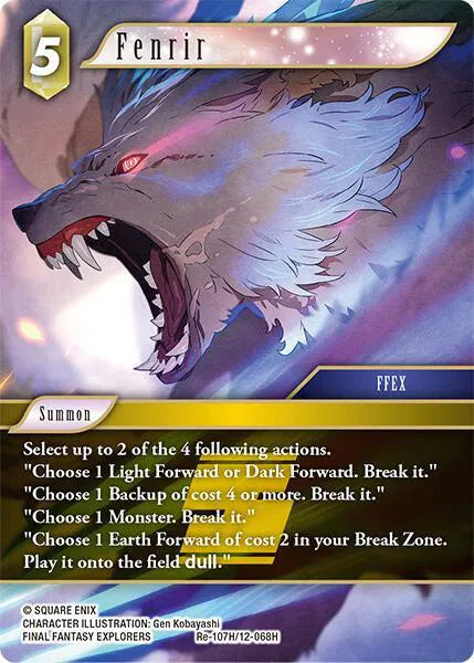 Fenrir - Re-107H/12-068H - Legacy Collection