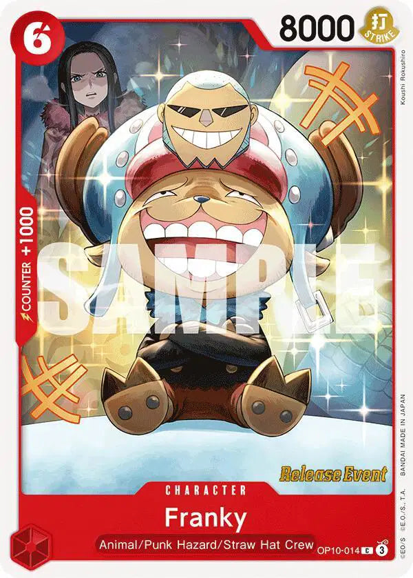 Franky (014) - OP10-014 - Royal Blood Release Event Cards