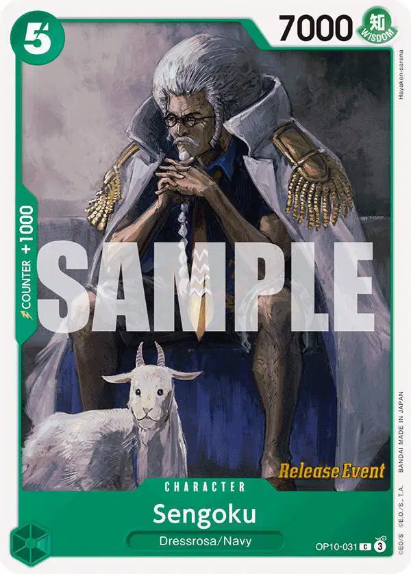 Sengoku - OP10-031 - Royal Blood Release Event Cards