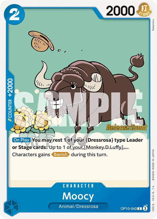 Moocy - OP10-043 - Royal Blood Release Event Cards