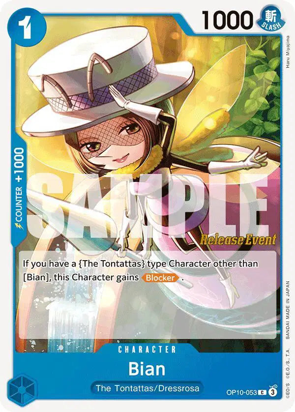 Bian - OP10-053 - Royal Blood Release Event Cards