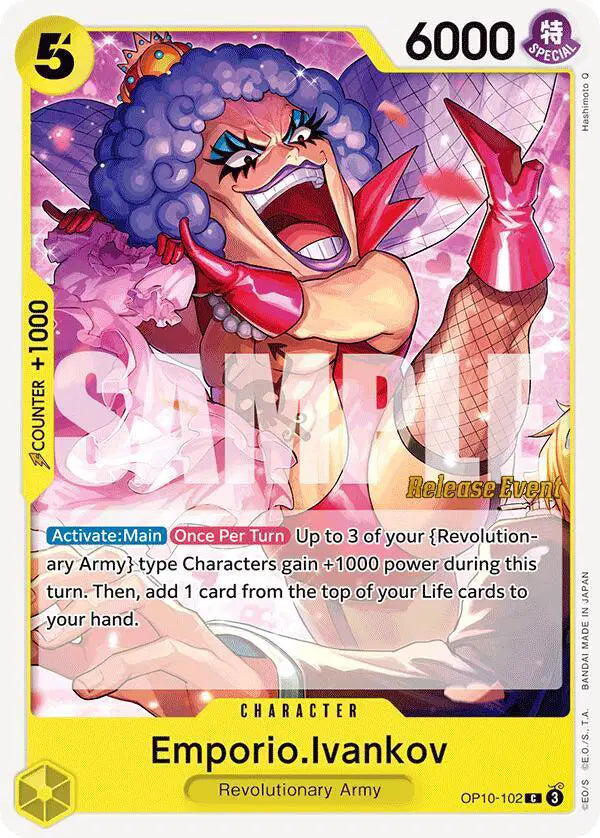 Emporio.Ivankov - OP10-102 - Royal Blood Release Event Cards