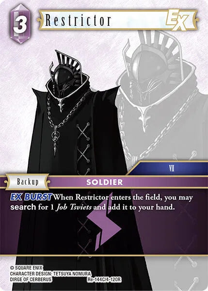 Restrictor EX - Re-144C/4-120R - Legacy Collection