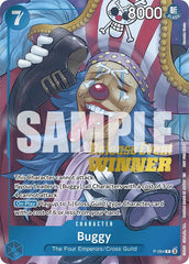 Buggy (OP10 Release Event Winner) - P-084 - One Piece Promotion Cards