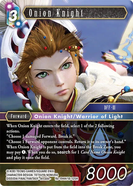 Onion Knight - Re-194H/18-125H - Legacy Collection