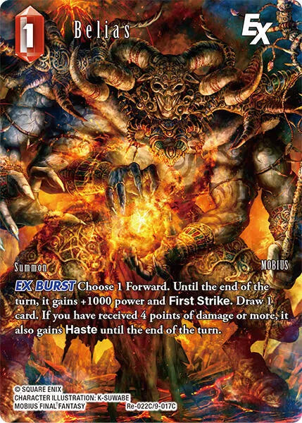 Belias EX (Full Art) - Re-022C/9-017C - Legacy Collection
