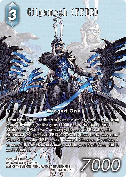 Gilgamesh (FFBE) (Full Art) - Re-037L/14-023L - Legacy Collection