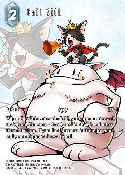 Cait Sith (Full Art) - Re-038C/11-133S - Legacy Collection