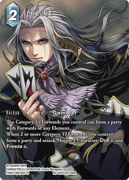 Setzer (Full Art) - Re-045C/20-030R - Legacy Collection