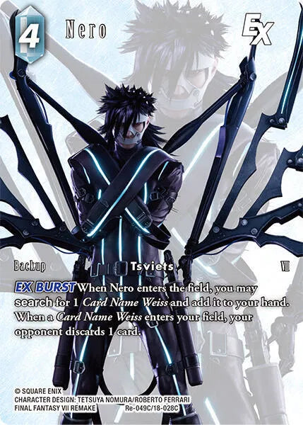 Nero EX (Full Art) - Re-049C/18-028C - Legacy Collection