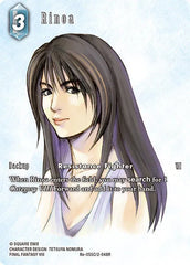 Rinoa (Rare) (Full Art) - Re-055C/2-048R - Legacy Collection