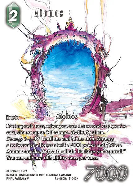 Atomos (Full Art) - Re-060H/16-043H - Legacy Collection