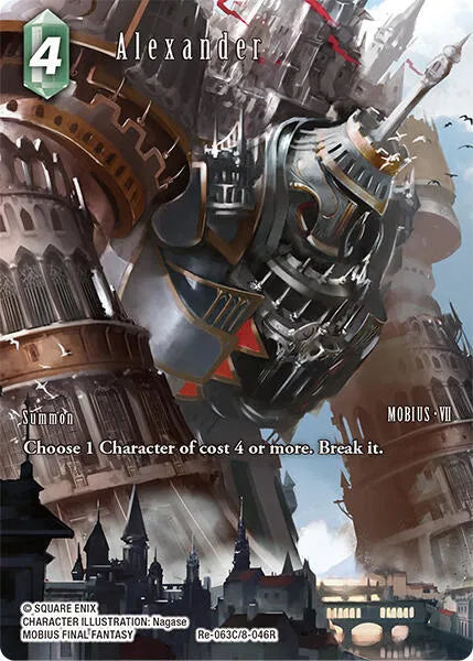 Alexander (Full Art) - Re-063C/8-046R - Legacy Collection