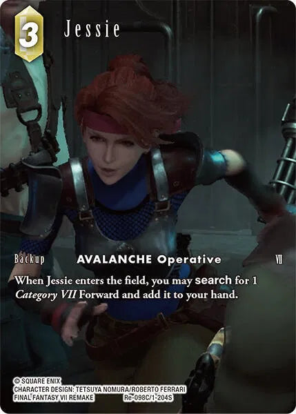Jessie (Full Art) - Re-098C/1-204S - Legacy Collection