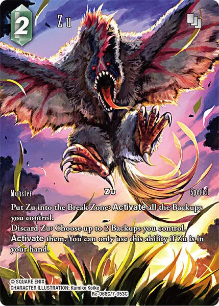 Zu (Full Art) - Re-068C/7-053C - Legacy Collection
