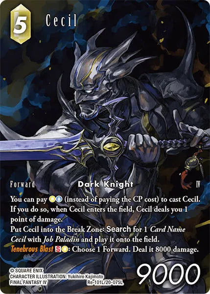 Cecil (Re-101L/20-075L) (Full Art) - Re-101L/20-075L - Legacy Collection
