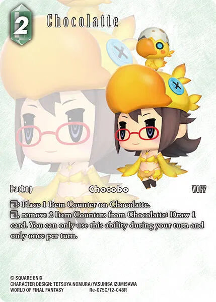 Chocolatte (Full Art) - Re-075C/12-048R - Legacy Collection
