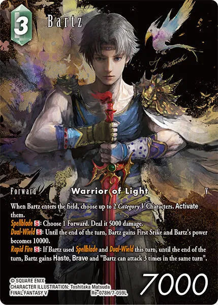 Bartz (Full Art) - Re-078H/7-059L - Legacy Collection