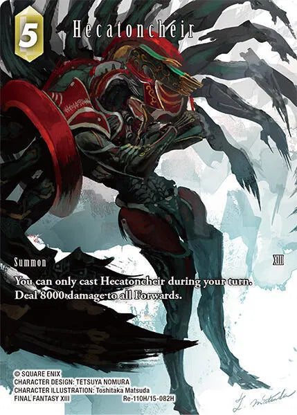 Hecatoncheir (Re-110H/15-082H) (Full Art) - Re-110H/15-082H - Legacy Collection