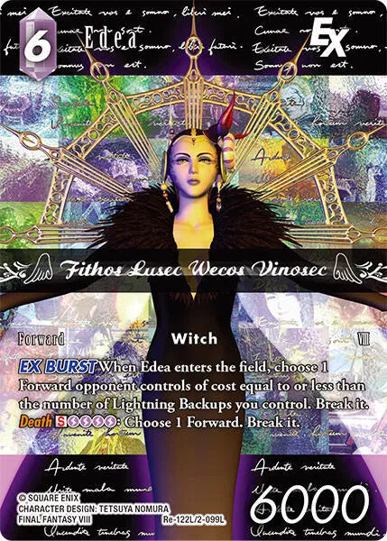 Edea EX (Full Art) - Re-122L/2-099L - Legacy Collection