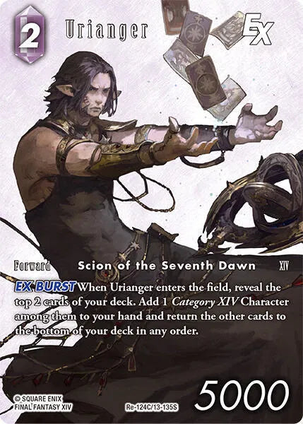 Urianger EX (Full Art) - Re-124C/13-135S - Legacy Collection