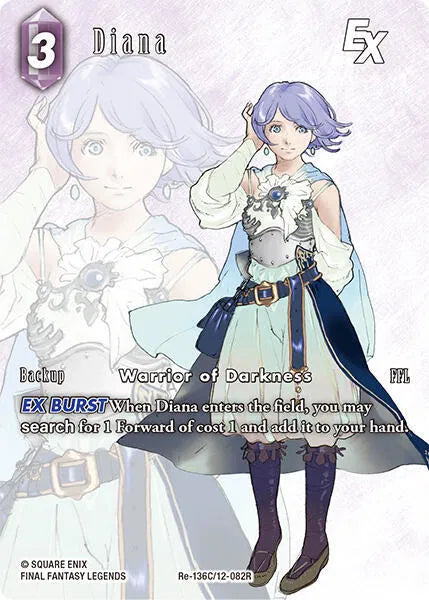Diana EX (Full Art) - Re-136C/12-082R - Legacy Collection