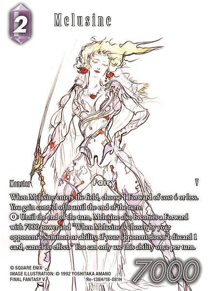 Melusine (Full Art) - Re-138H/18-081H - Legacy Collection
