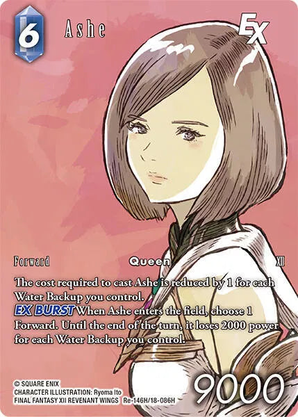 Ashe EX (Full Art) - Re-146H/18-086H - Legacy Collection