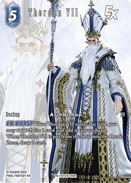 Thordan VII EX (Full Art) - Re-147C/6-108R - Legacy Collection