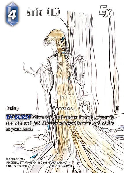 Aria (III) EX (Full Art) - Re-150H/5-123H - Legacy Collection