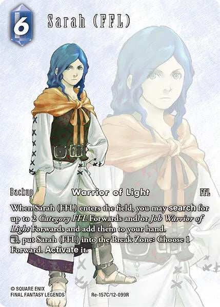 Sarah (FFL) (Full Art) - Re-157C/12-099R - Legacy Collection