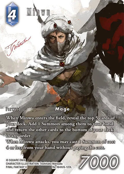 Minwu (Full Art) - Re-164H/6-123L - Legacy Collection