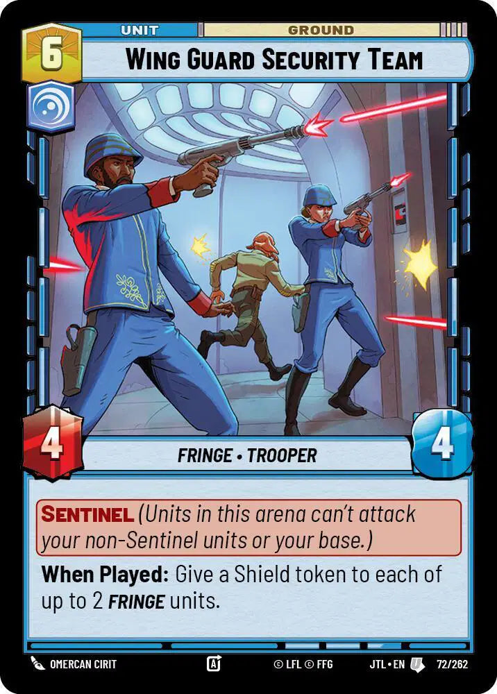 Wing Guard Security Team - JTL-072 - Jump to Lightspeed