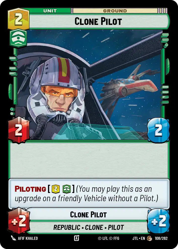Clone Pilot - JTL-108 - Jump to Lightspeed