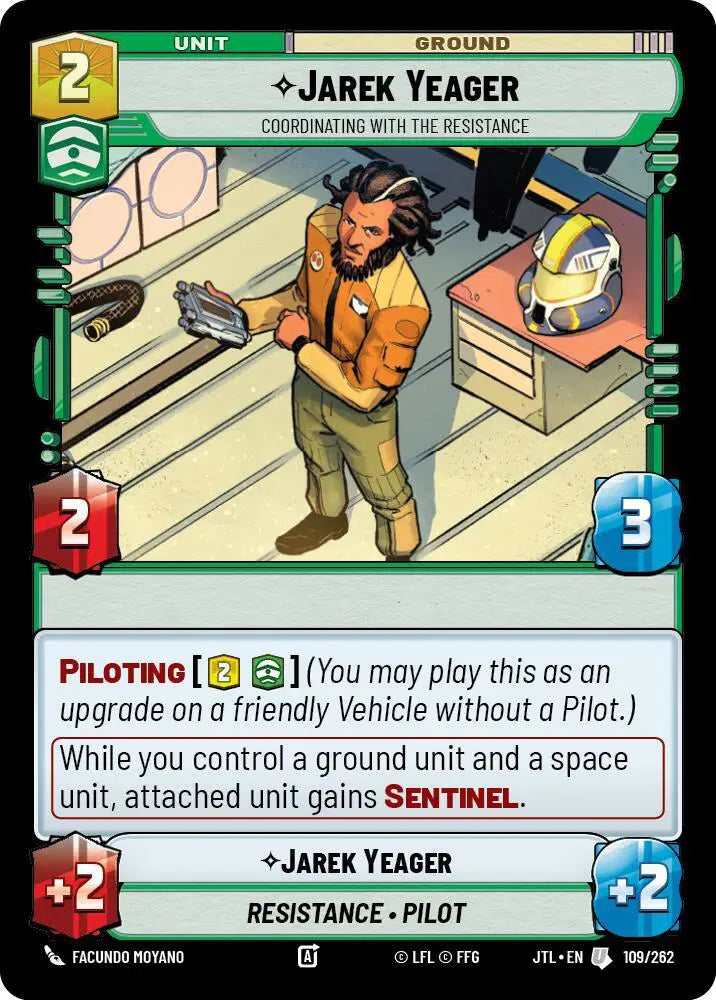 Jarek Yeager - Coordinating With The Resistance - JTL-109 - Jump to Lightspeed