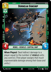 Dornean Gunship - JTL-116 - Jump to Lightspeed
