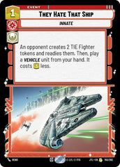 They Hate That Ship - JTL-155 - Jump to Lightspeed