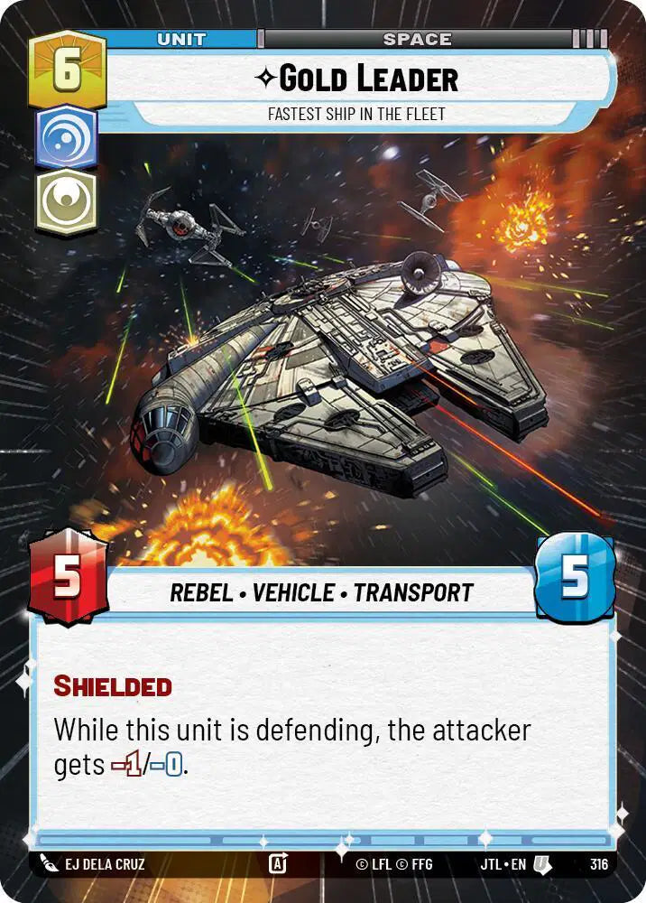 Gold Leader - Fastest Ship in the Fleet (Hyperspace) - JTL-316 - Jump to Lightspeed