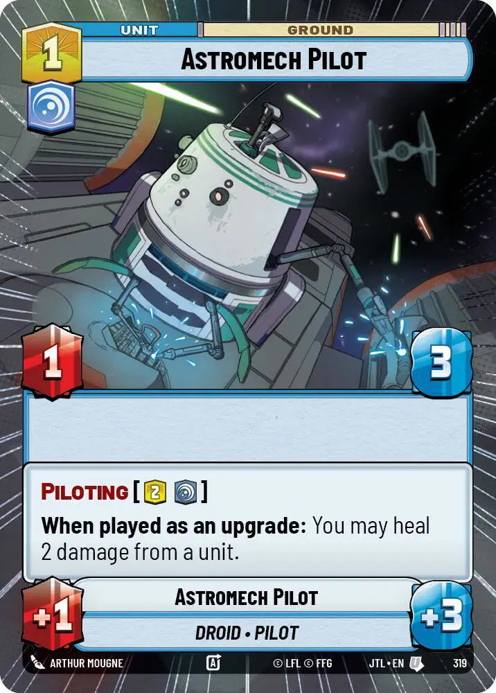 Astromech Pilot (Hyperspace) - JTL-319 - Jump to Lightspeed
