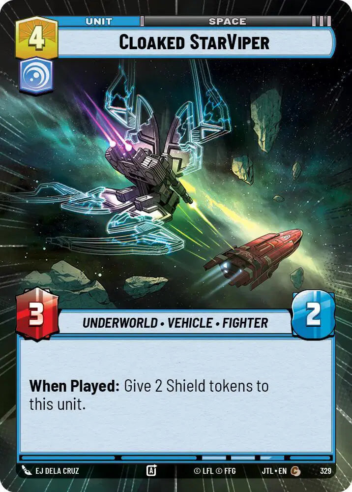 Cloaked StarViper (Hyperspace) - JTL-329 - Jump to Lightspeed