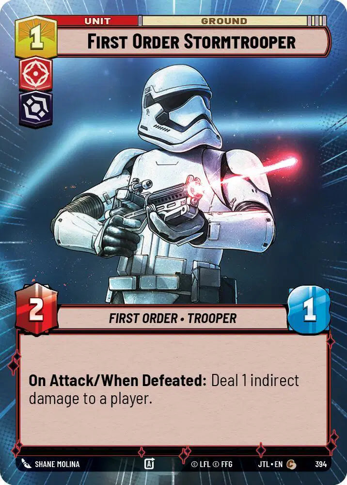 First Order Stormtrooper (Hyperspace) - JTL-394 - Jump to Lightspeed