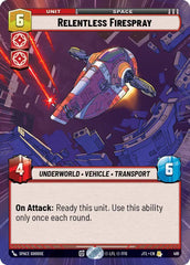 Relentless Firespray (Hyperspace) - JTL-419 - Jump to Lightspeed
